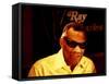 Ray Charles Filming for the BBC-null-Framed Stretched Canvas