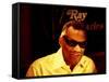 Ray Charles Filming for the BBC-null-Framed Stretched Canvas