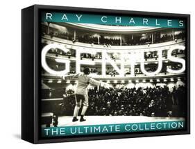 Ray Charles - Genius the Ultimate Collection-null-Framed Stretched Canvas