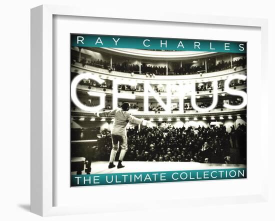 Ray Charles - Genius the Ultimate Collection-null-Framed Art Print