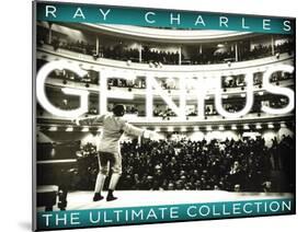 Ray Charles - Genius the Ultimate Collection-null-Mounted Art Print