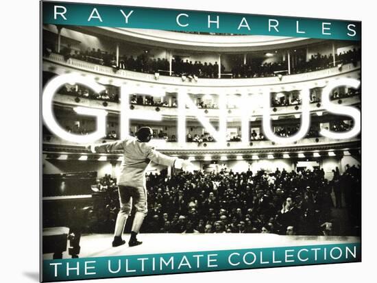 Ray Charles - Genius the Ultimate Collection-null-Mounted Art Print
