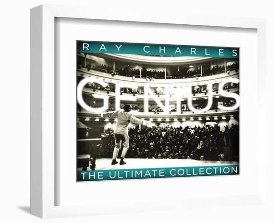 Ray Charles - Genius the Ultimate Collection-null-Framed Art Print