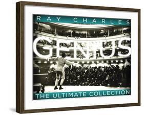 Ray Charles - Genius the Ultimate Collection-null-Framed Art Print