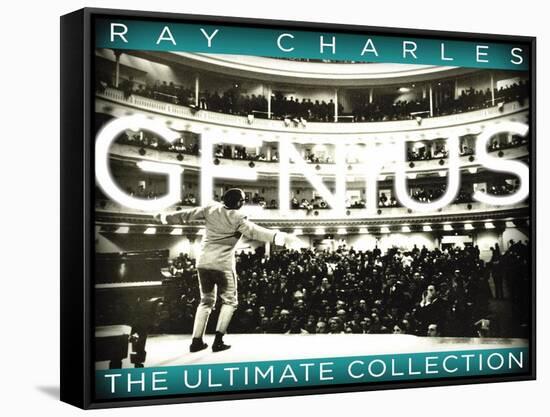 Ray Charles - Genius the Ultimate Collection-null-Framed Stretched Canvas