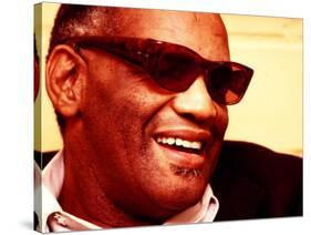 Ray Charles in His Dressing Room-null-Stretched Canvas