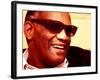 Ray Charles in His Dressing Room-null-Framed Photo