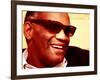 Ray Charles in His Dressing Room-null-Framed Photo