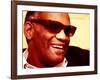 Ray Charles in His Dressing Room-null-Framed Photo