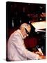 Ray Charles in Rehearsal, 1998-null-Stretched Canvas