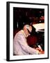 Ray Charles in Rehearsal, 1998-null-Framed Photo