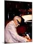 Ray Charles in Rehearsal, 1998-null-Mounted Photo