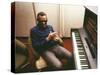 Ray Charles in the Recording Studio-null-Stretched Canvas