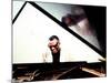 Ray Charles in the Studio at RPM International, Los Angeles-null-Mounted Photo