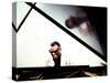 Ray Charles in the Studio at RPM International, Los Angeles-null-Stretched Canvas