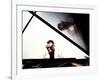 Ray Charles in the Studio at RPM International, Los Angeles-null-Framed Photo