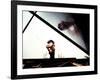 Ray Charles in the Studio at RPM International, Los Angeles-null-Framed Photo