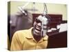 Ray Charles in the Studio-null-Stretched Canvas