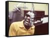 Ray Charles in the Studio-null-Framed Stretched Canvas