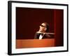 Ray Charles in Tuxedo Performing-null-Framed Photo