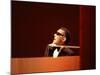 Ray Charles in Tuxedo Performing-null-Mounted Photo