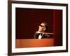 Ray Charles in Tuxedo Performing-null-Framed Photo