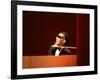 Ray Charles in Tuxedo Performing-null-Framed Photo