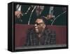 Ray Charles Laughing-null-Framed Stretched Canvas