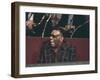 Ray Charles Laughing-null-Framed Photo