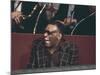 Ray Charles Laughing-null-Mounted Photo