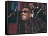 Ray Charles Laughing-null-Framed Stretched Canvas