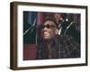 Ray Charles Laughing-null-Framed Photo