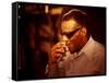 Ray Charles Laughing-null-Framed Stretched Canvas