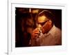 Ray Charles Laughing-null-Framed Photo