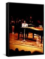Ray Charles on Stage-null-Framed Stretched Canvas