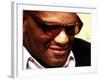 Ray Charles Pensive Portrait-null-Framed Photo