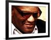 Ray Charles Pensive Portrait-null-Framed Photo