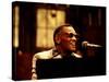 Ray Charles Performing on Saturday Night Live, 1977-null-Stretched Canvas