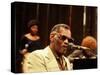 Ray Charles Performing-null-Stretched Canvas