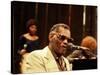 Ray Charles Performing-null-Stretched Canvas