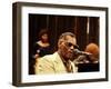 Ray Charles Performing-null-Framed Photo