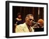 Ray Charles Performing-null-Framed Photo