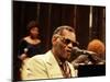 Ray Charles Performing-null-Mounted Photo