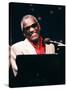 Ray Charles Performing-null-Stretched Canvas