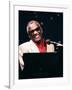 Ray Charles Performing-null-Framed Photo