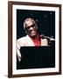 Ray Charles Performing-null-Framed Photo