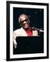 Ray Charles Performing-null-Framed Photo