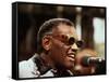 Ray Charles Performing-null-Framed Stretched Canvas