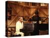 Ray Charles Performing-null-Stretched Canvas