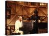 Ray Charles Performing-null-Stretched Canvas